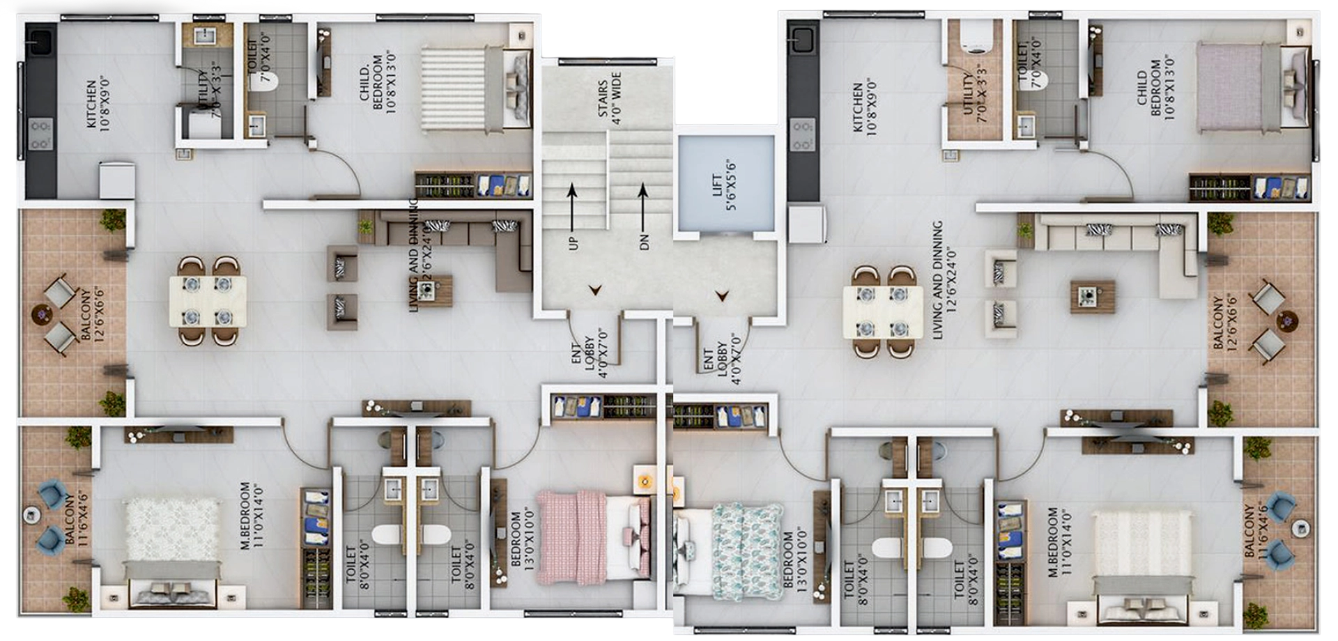 Aishwaryam Gemstone Floor Plan Image