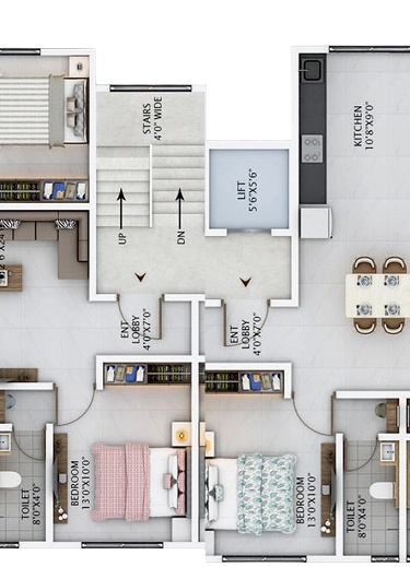 Aishwaryam Gemstone Floor Plan Image