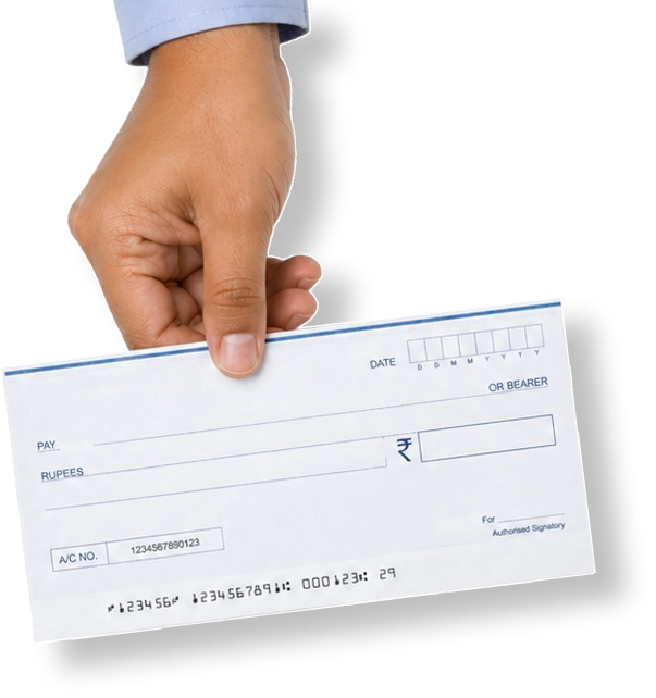 Vaastu Dreams Cheque