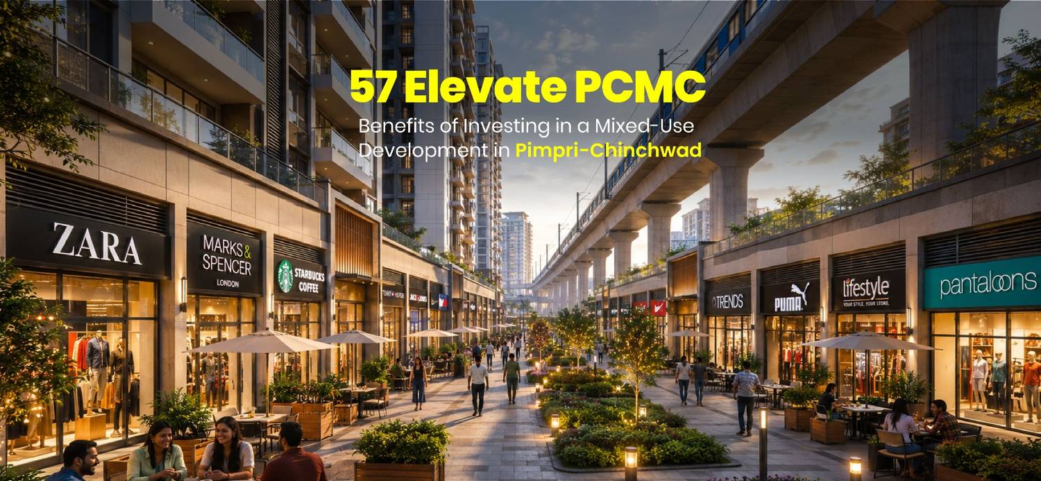 57 Elevate: The Mixed-Use Development Redefining Property Investment in PCMC