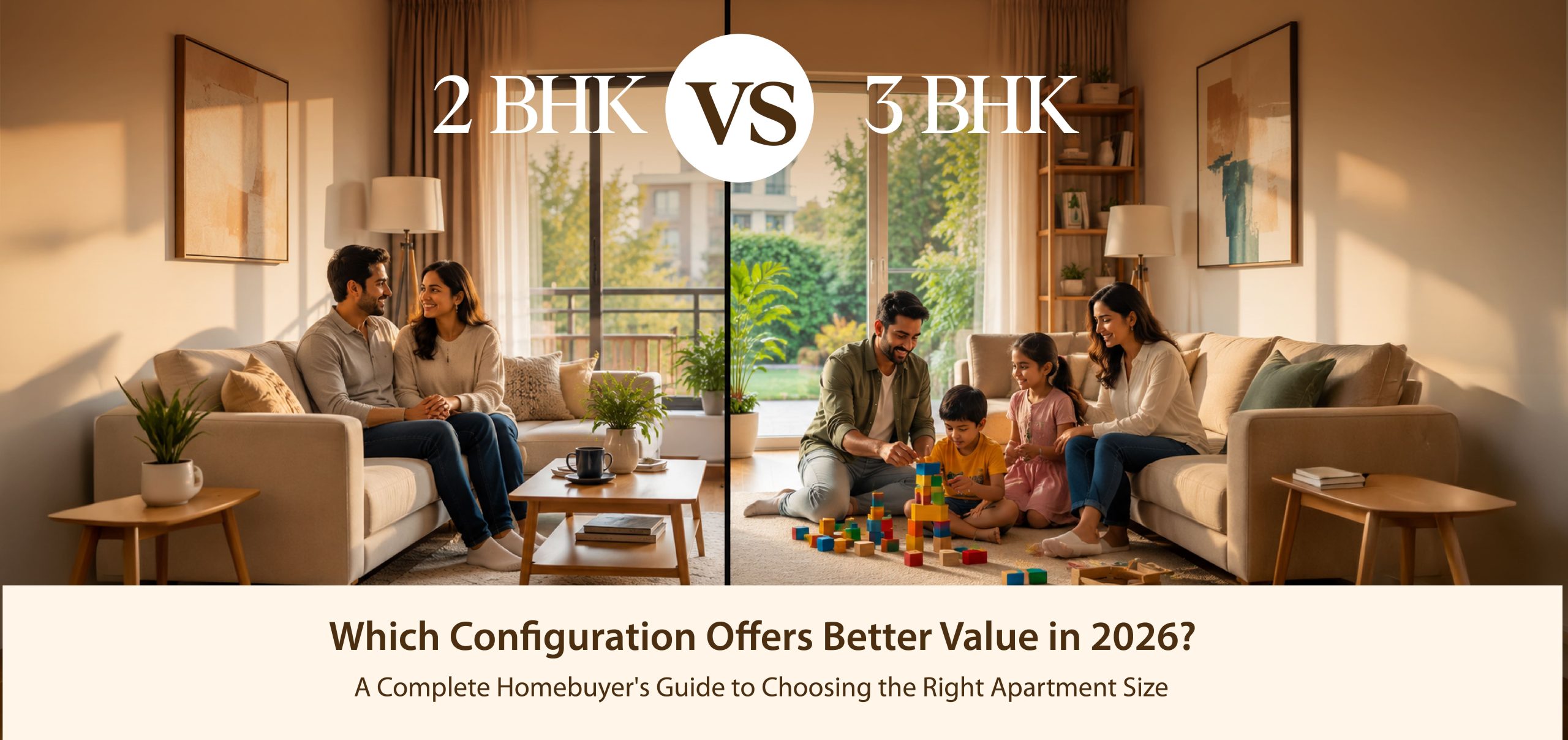 2 BHK vs 3 BHK in Pune: Which Configuration Offers Better Value in 2026?