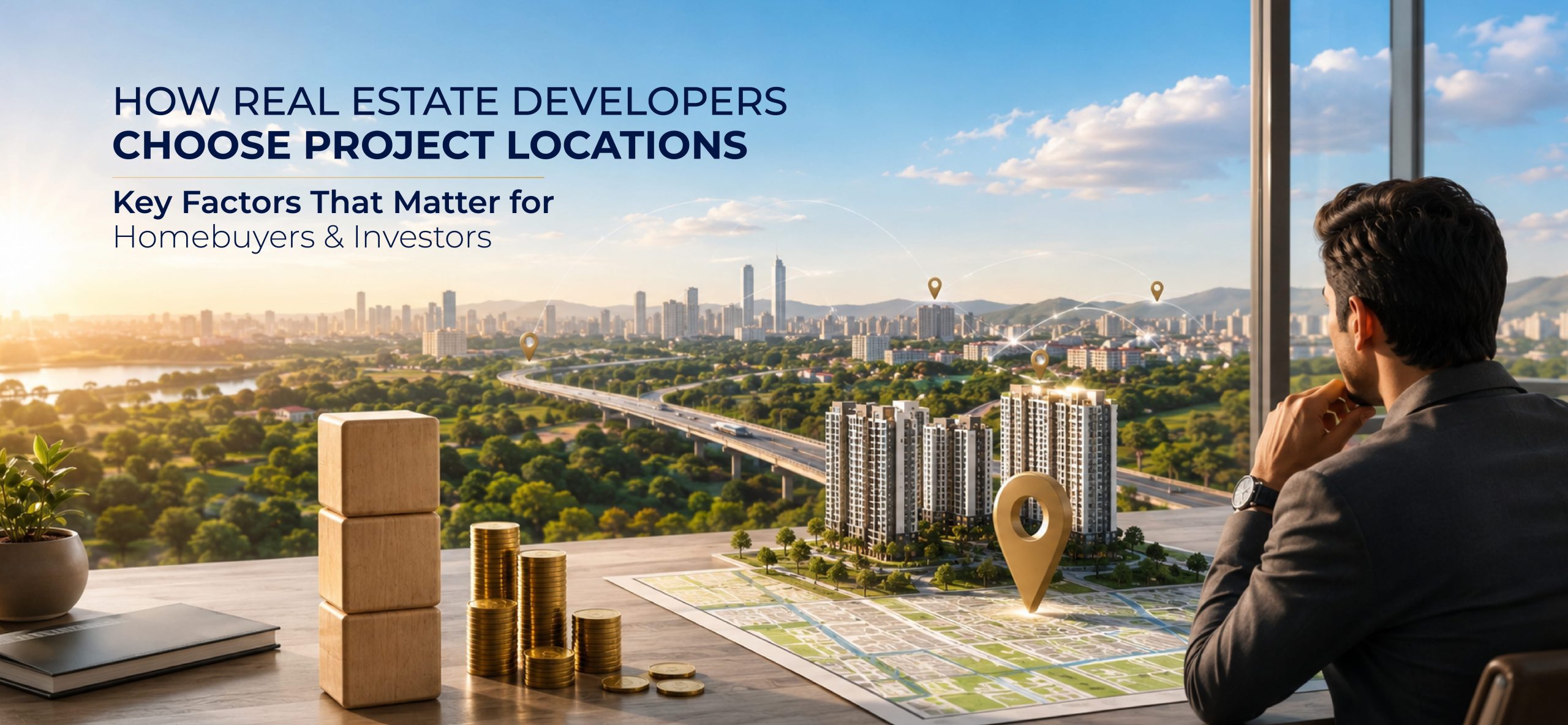 How Real Estate Developers Choose Project Locations: Key Factors That Matter for Homebuyers and Investors