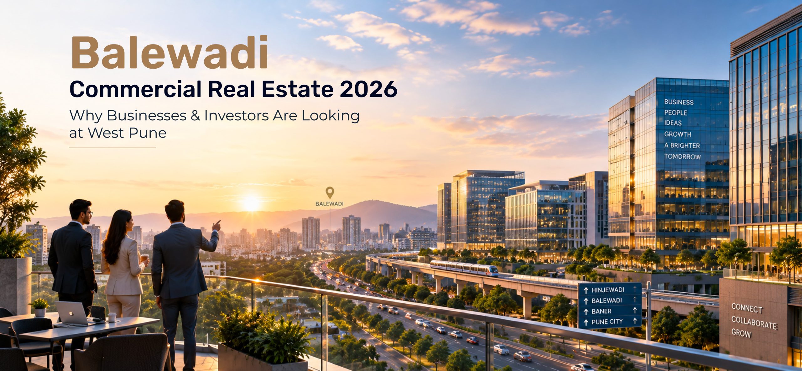 Balewadi Commercial Real Estate 2026: Why Businesses & Investors Are Looking at West Pune